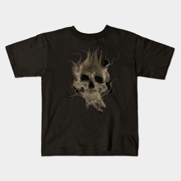 Mystical Skull of Destiny Kids T-Shirt by madmonkey